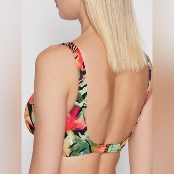 Ralph Lauren Surplice Front Bikini Swim Top - Picture 2 of 7